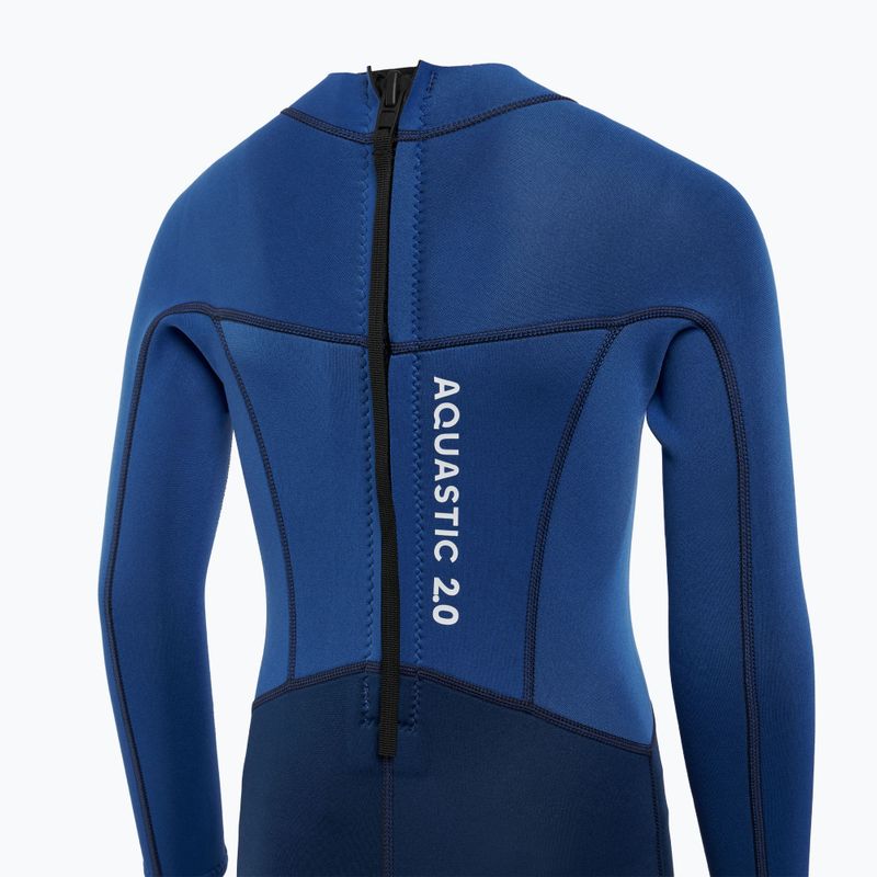 Dětský neopren  AQUASTIC Wavey LG Jrb 2 mm navy/blue 5