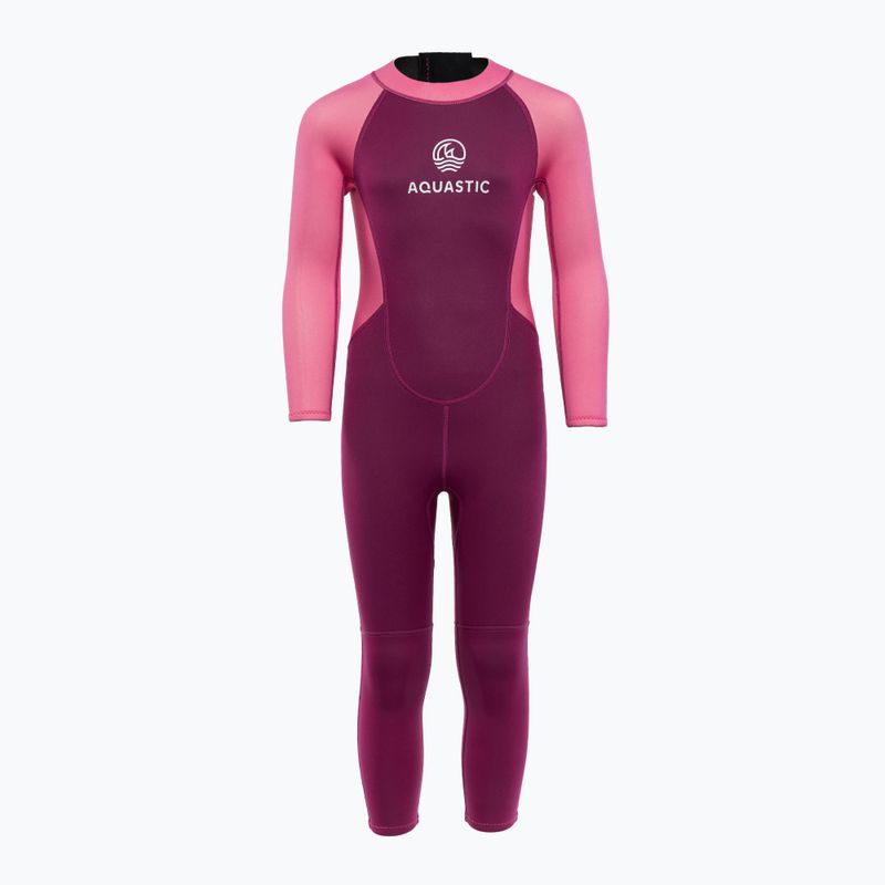 Dětský neopren  AQUASTIC Wavey LG Jrg 2 mm pink 2