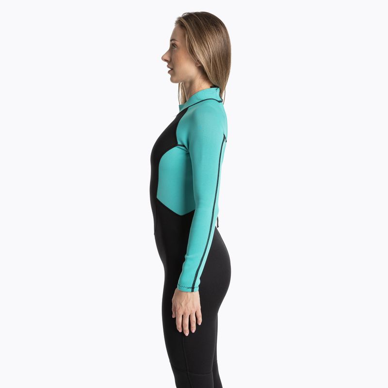 Dámský neopren AQUASTIC Wavey LG WMNS 2 mm black/mint 4