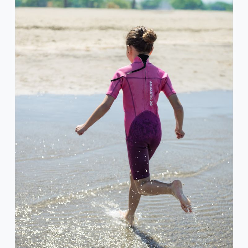 Dětský neopren  AQUASTIC Wavey Jrg 2 mm pink 14