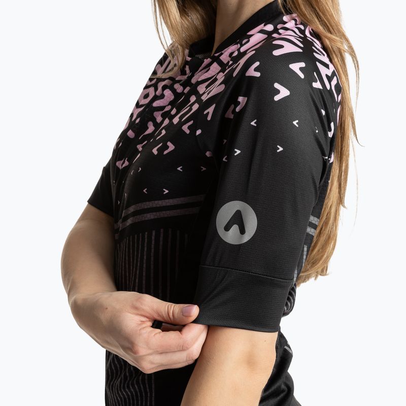 Dámský cyklistický dres ATTABO Tevi WMNS black/pink 3
