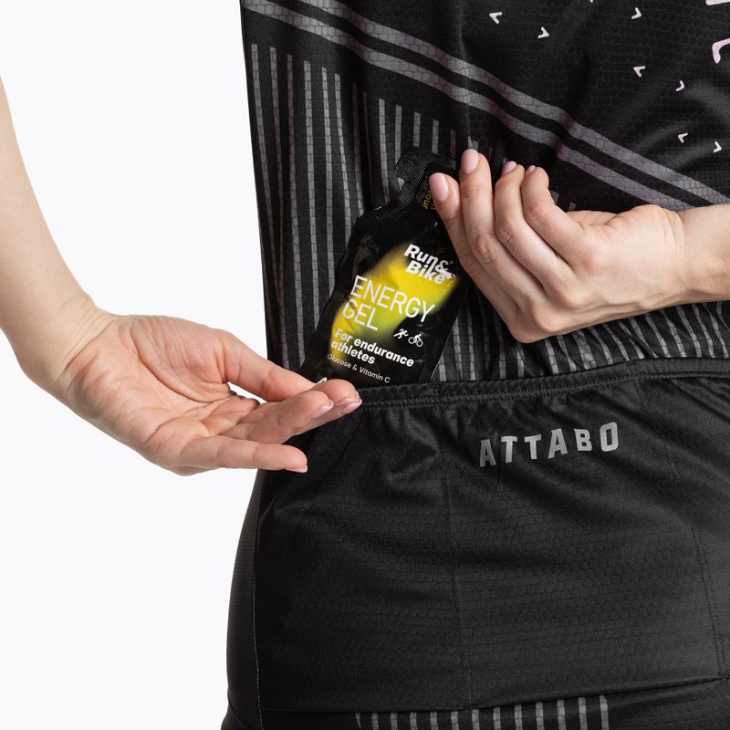 Dámský cyklistický dres ATTABO Tevi WMNS black/pink 6