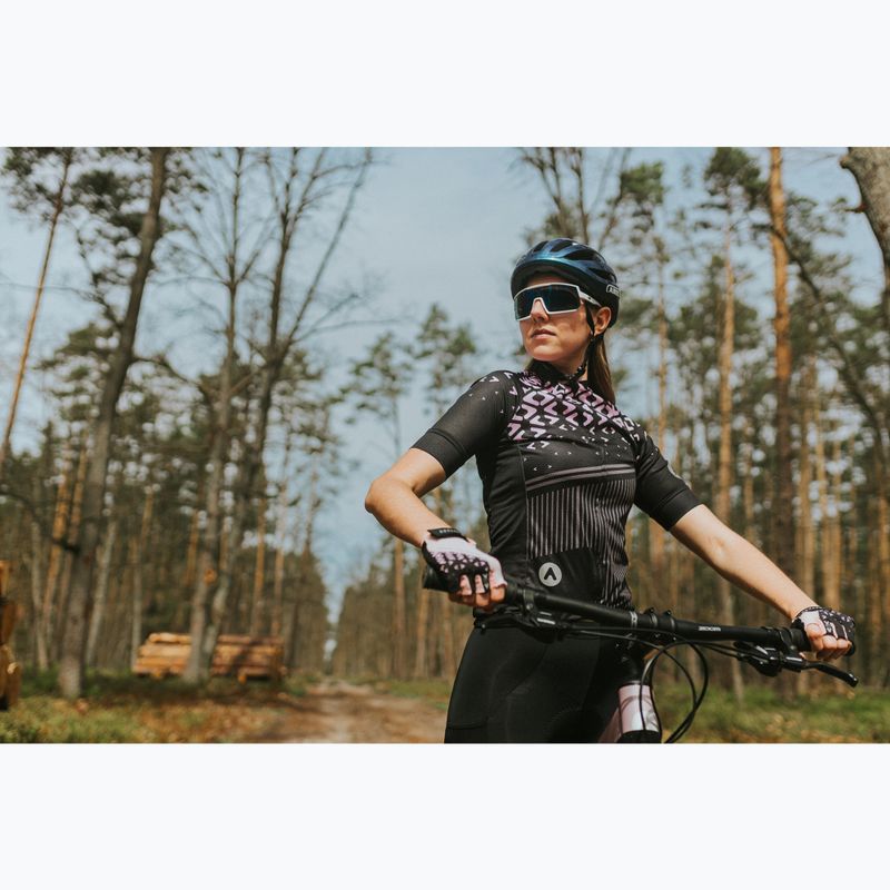 Dámský cyklistický dres ATTABO Tevi WMNS black/pink 15