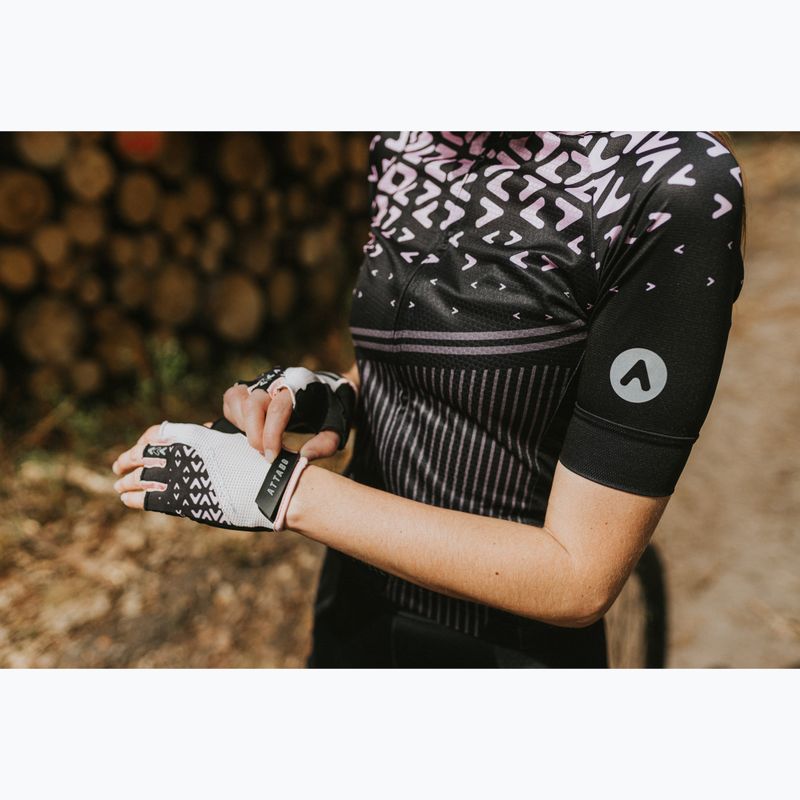 Dámský cyklistický dres ATTABO Tevi WMNS black/pink 17
