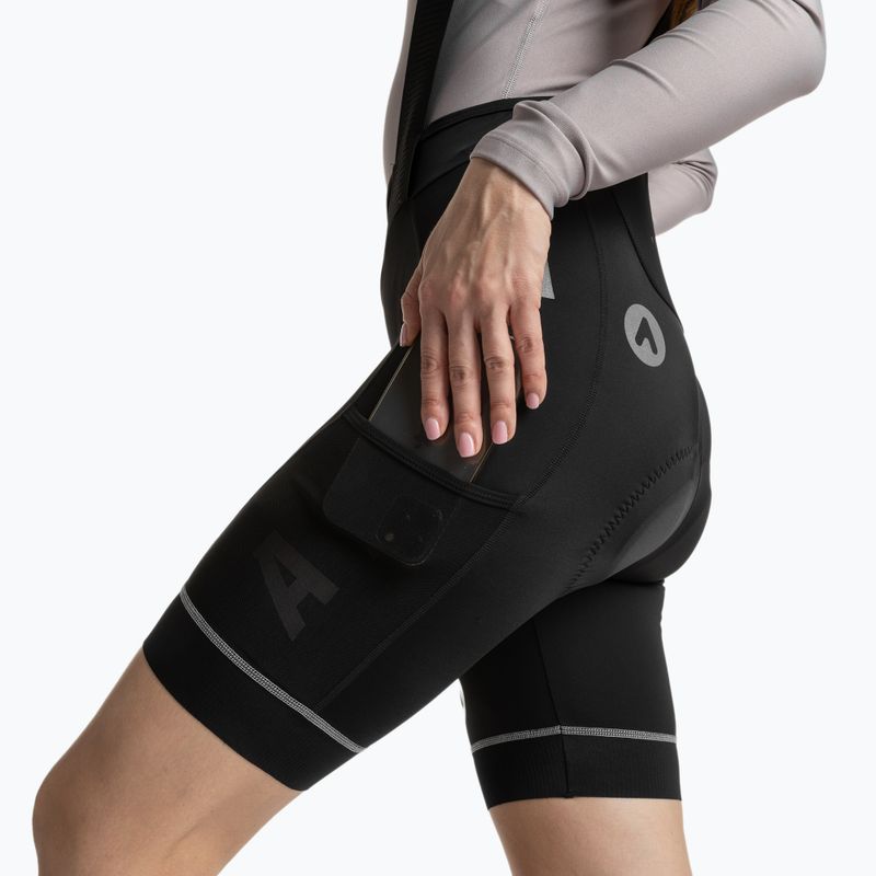 Dámské cyklistické šortky ATTABO Kirun Pro WMNS Bib Shorts Cargo black 4