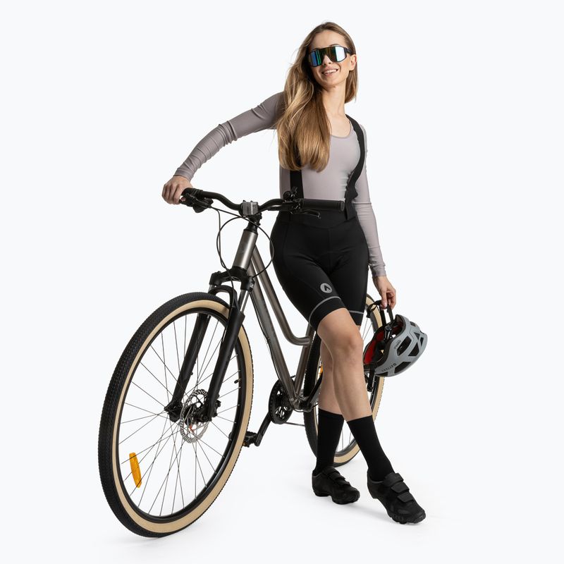 Dámské cyklistické šortky ATTABO Kirun Pro WMNS Bib Shorts Cargo black 7