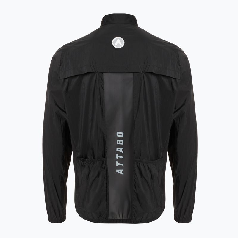 Cyklistická větrovka ATTABO Cahayo Jacket Windproof black 6