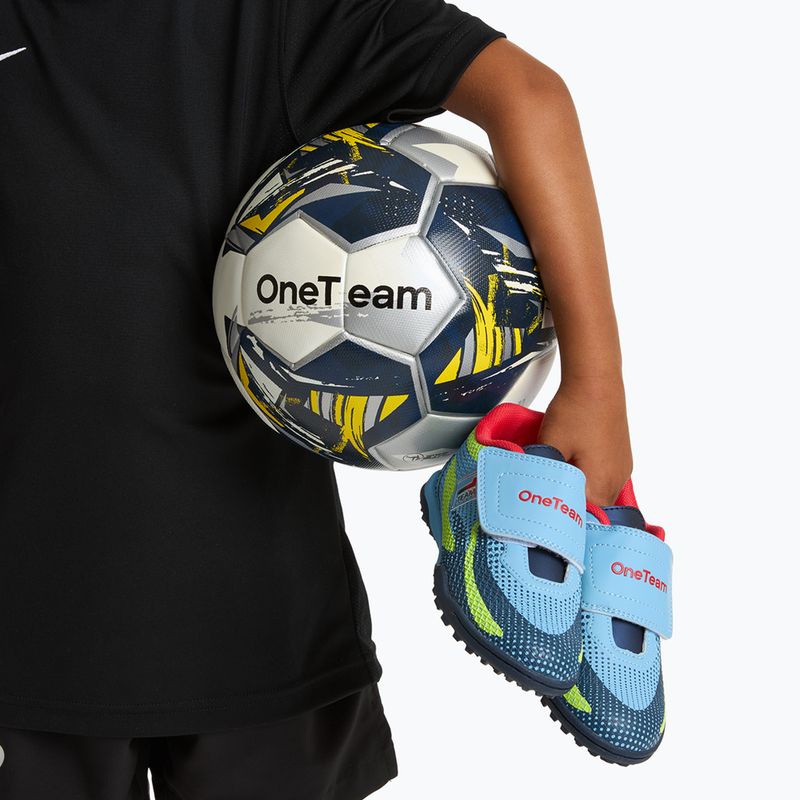Dětské kopačky OneTeam Robero Junior TF blue/navy blue 12