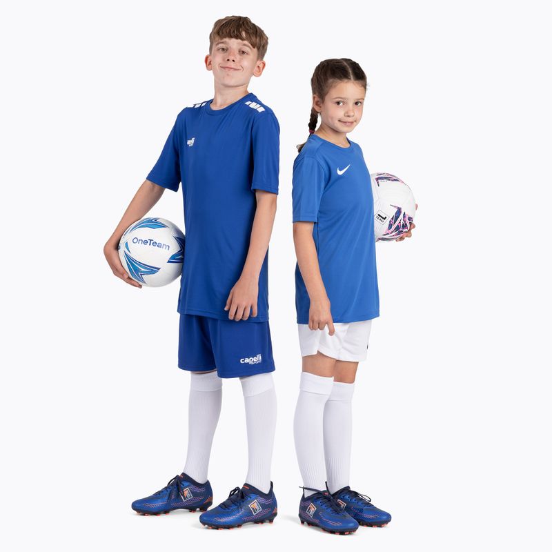 Dětské kopačky OneTeam Robero Teen FG/AG navy blue/orange 14
