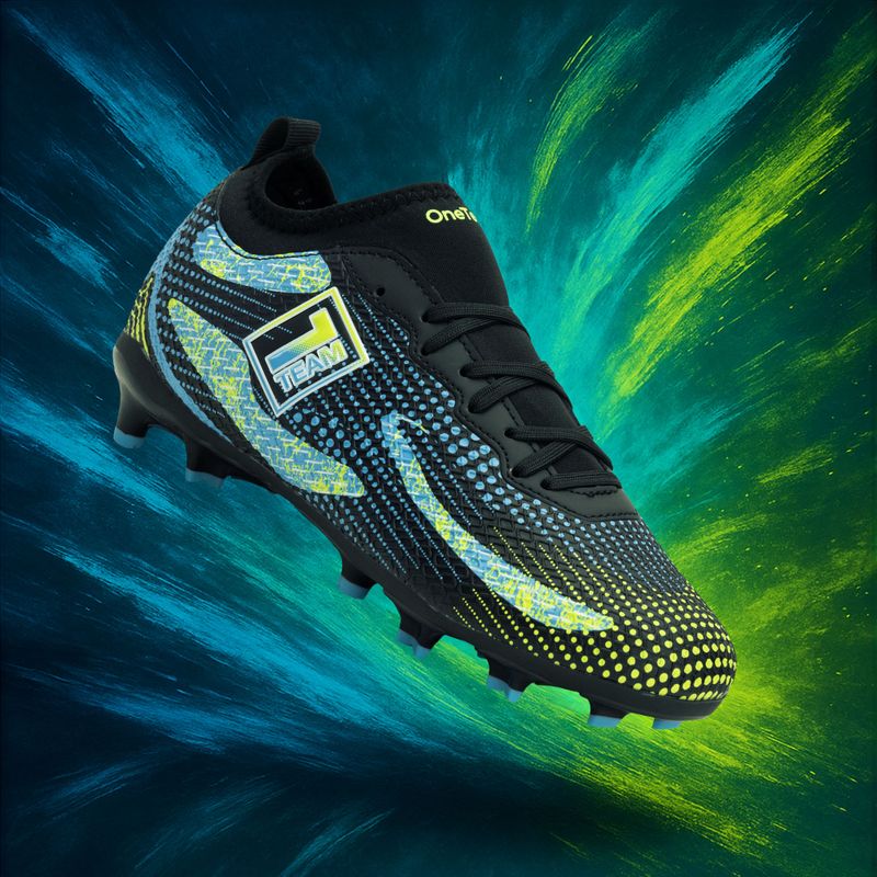 Dětské kopačky OneTeam Robero Teen FG/AG black/blue 4