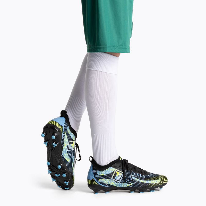 Dětské kopačky OneTeam Robero Teen FG/AG black/blue 2