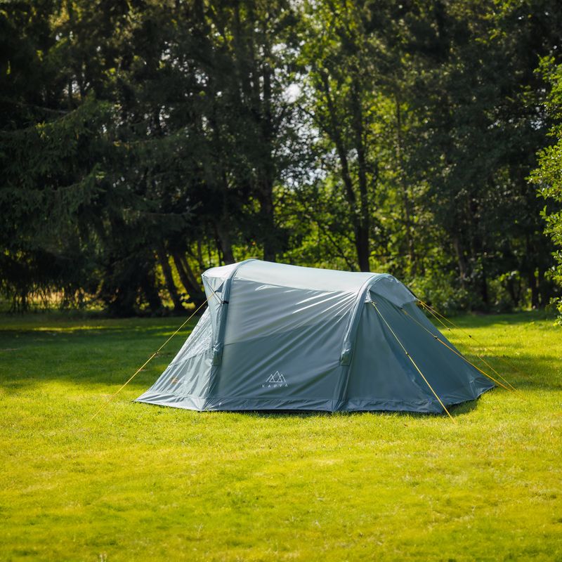 Nafukovací stan pro 3 osoby KADVA AIRcamp 3 zelený 5