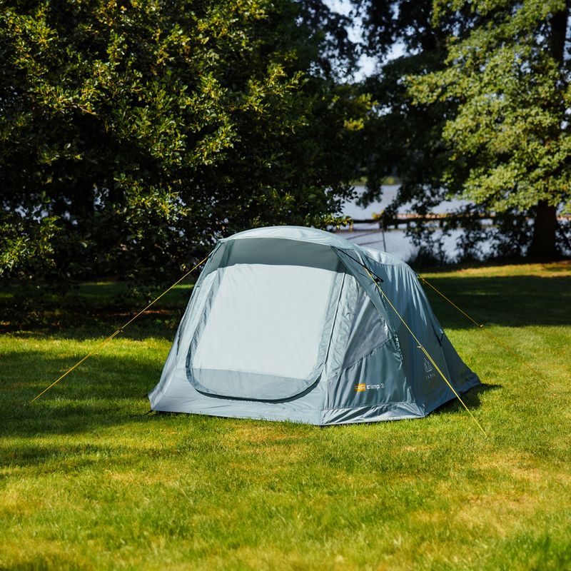 Nafukovací stan pro 3 osoby KADVA AIRcamp 3 zelený 11