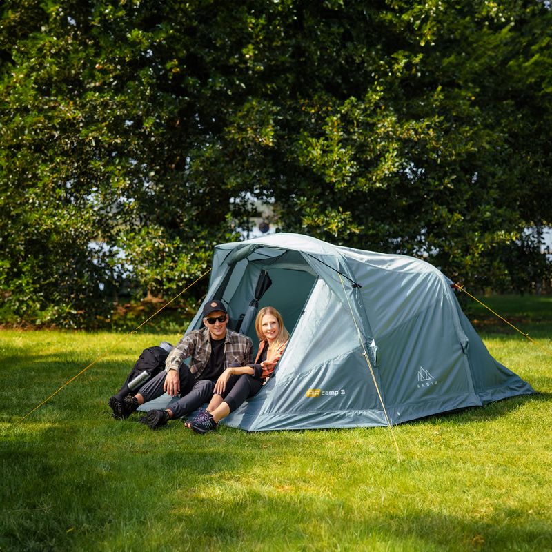 Nafukovací stan pro 3 osoby KADVA AIRcamp 3 zelený 12