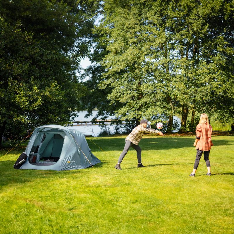 Nafukovací stan pro 3 osoby KADVA AIRcamp 3 zelený 14