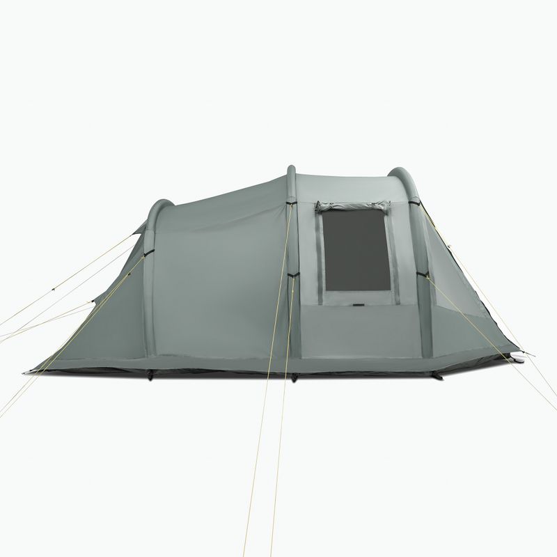 Nafukovací stan pro 4 osoby KADVA AIRcamp 4.4 zelený 5