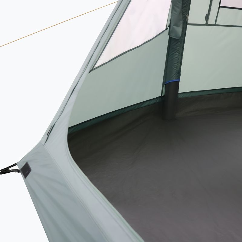Nafukovací stan pro 4 osoby KADVA AIRcamp 4.4 zelený 9