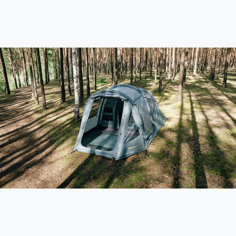 Nafukovací stan pro 4 osoby KADVA AIRcamp 4.4 zelený 4