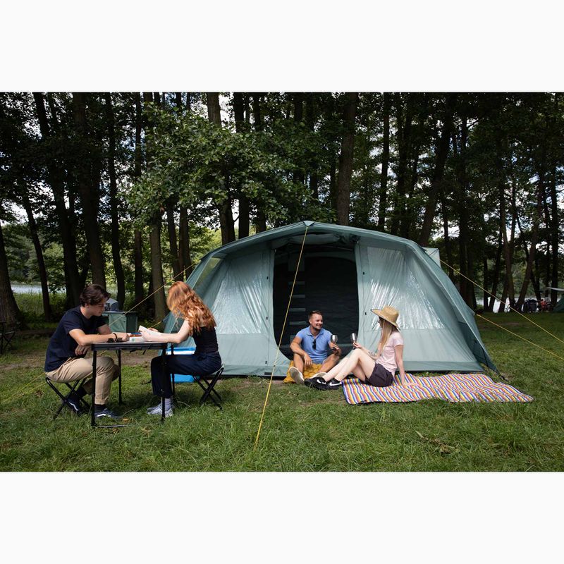 Nafukovací stan pro 6 osob KADVA AIRcamp 6.24 zelený 27