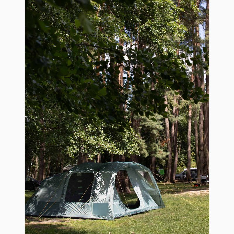 Nafukovací stan pro 6 osob KADVA AIRcamp 6.24 zelený 36