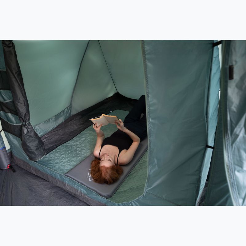 Nafukovací stan pro 6 osob KADVA AIRcamp 6.33 zelený 27