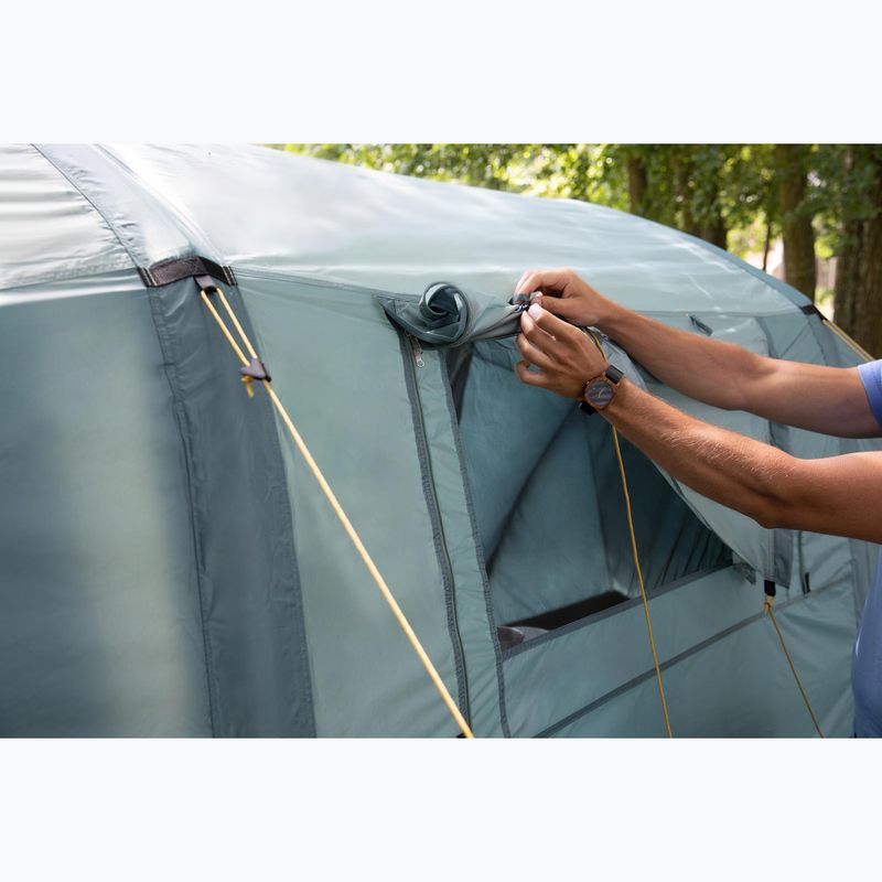 Nafukovací stan pro 6 osob KADVA AIRcamp 6.33 zelený 29