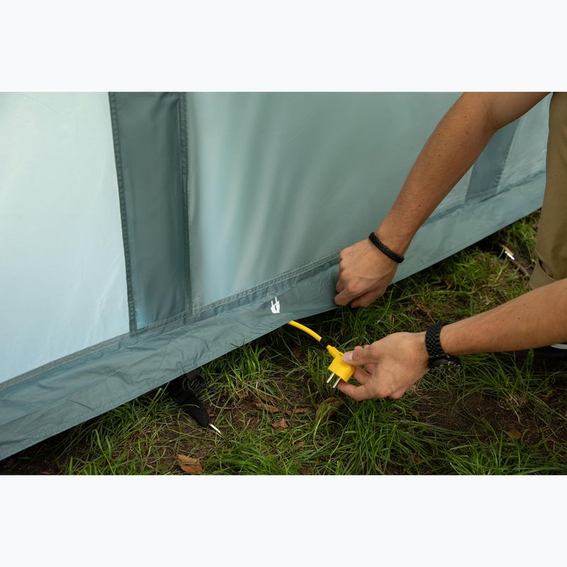 Nafukovací stan pro 6 osob KADVA AIRcamp 6.33 zelený 28