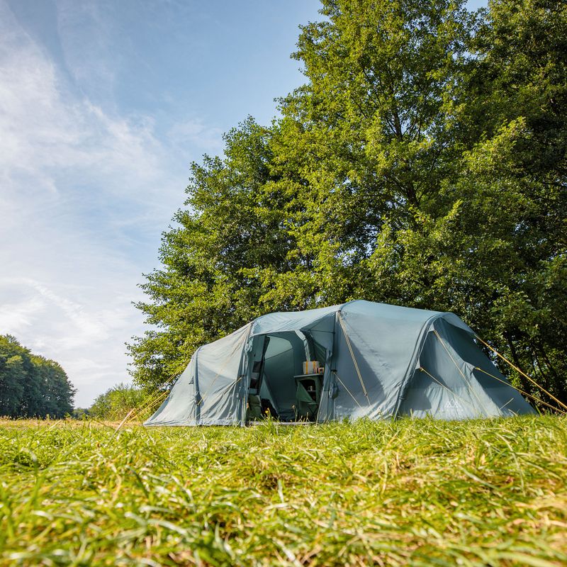 Stanový stan nafukovací pro 8 osob KADVA AIRcamp 8.44 zelený 5