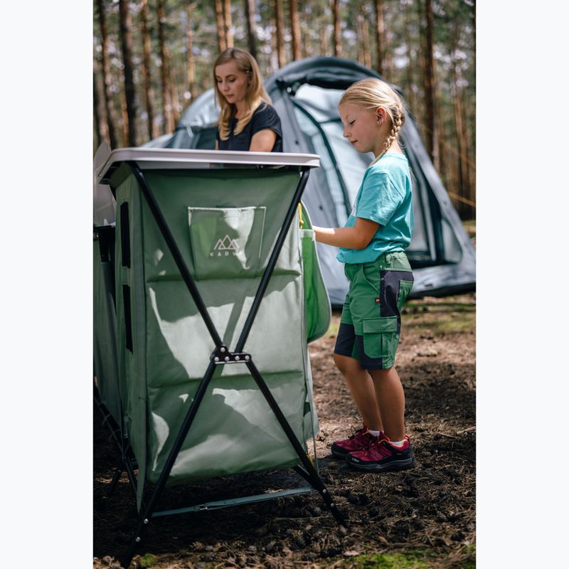 Turistická skříňka KADVA CAMPshelf 13 zelená 5