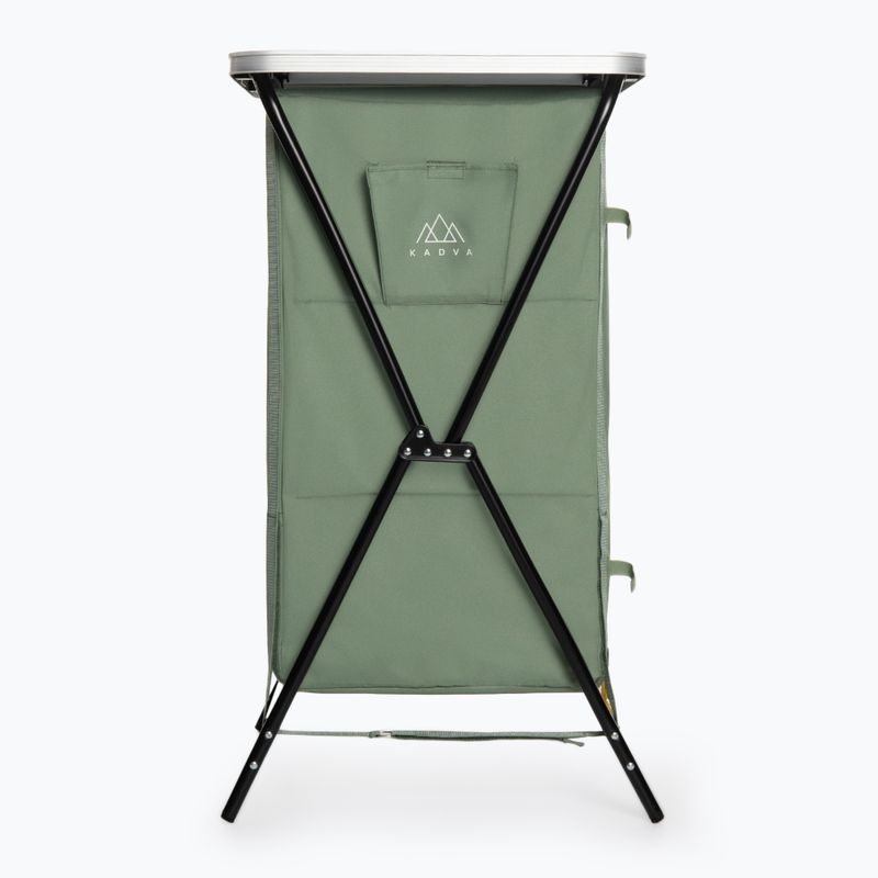 Turistická skříňka KADVA CAMPshelf 13 zelená 3