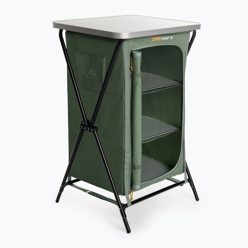 Turistická skříňka KADVA CAMPshelf 13 zelená 11