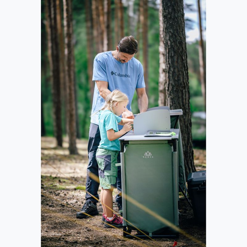 Turistická kuchyňská skříňka KADVA CAMPcook 221 zelená 6