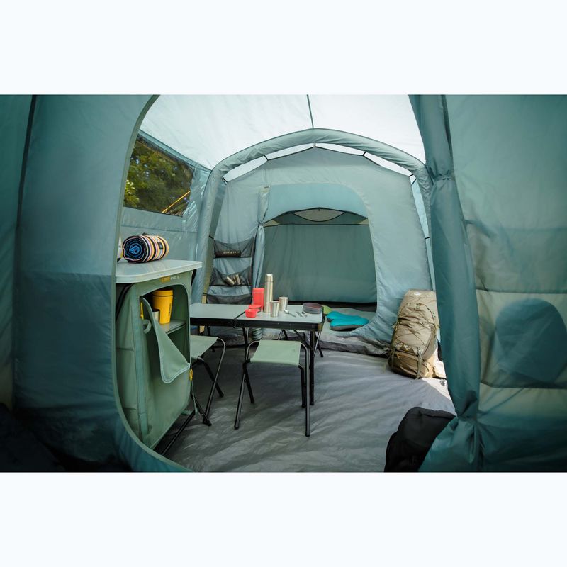 Skládací turistický stůl KADVA CAMPtable velký pro 4-6 osob šedý 4