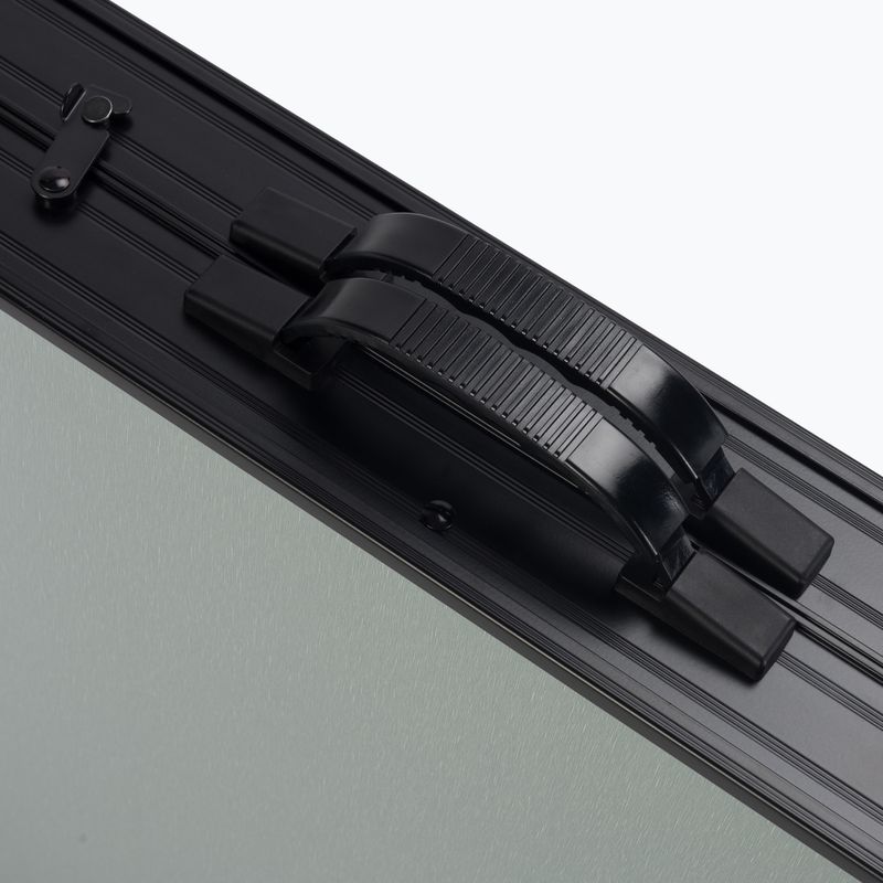 Skládací turistický stůl + židle KADVA CAMPtable set pro 4-6 osob šedý 16