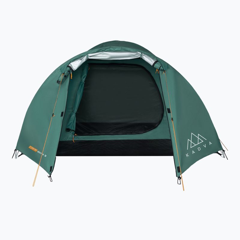 Stanový stan pro 3 osoby KADVA CAMPdome 3 zelený 10
