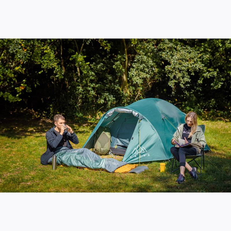 Stanový stan pro 3 osoby KADVA CAMPdome 3 zelený 3