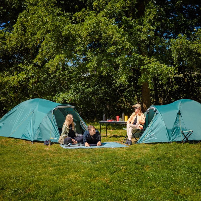 Stanový stan pro 4 osoby KADVA CAMPdome 4 zelený 4