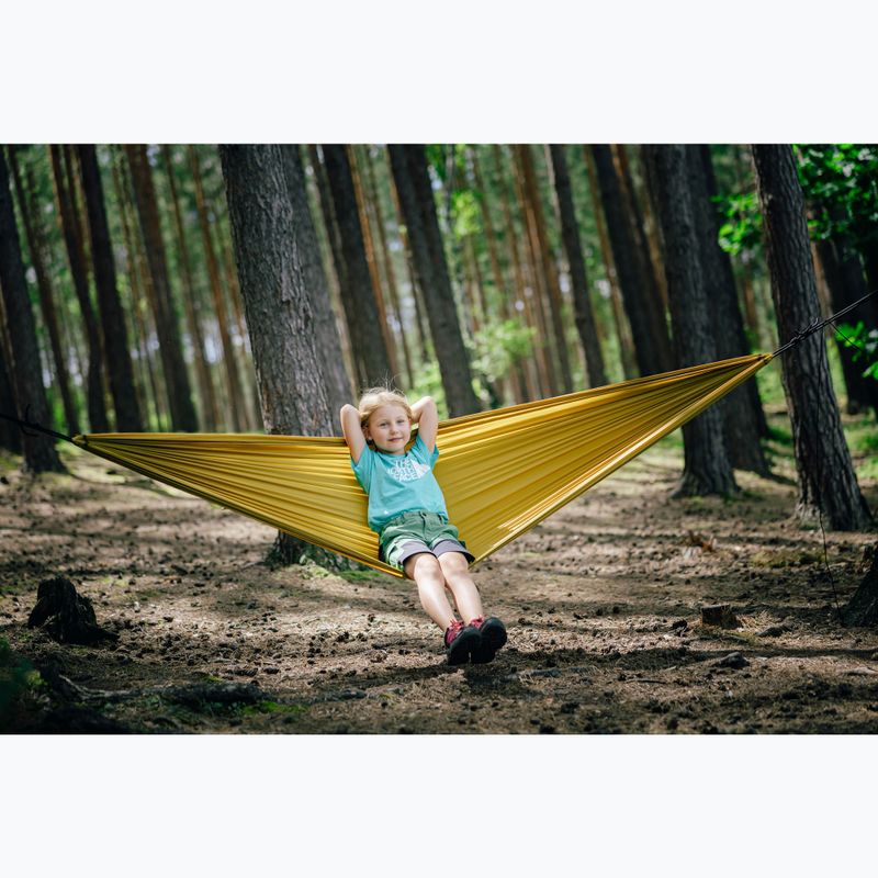 Turistická hamaka KADVA Sailo Hammock ultralehká žlutá 3