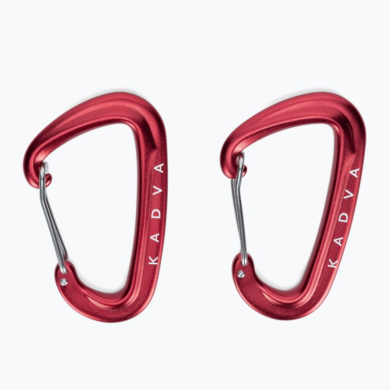 Karabina pro montáž hamaku KADVA Hammock Carabinier červená