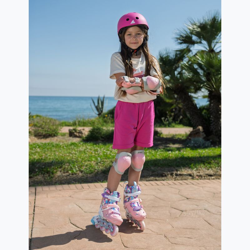 Dětská sada chráničů ATTABO Dodger pink 6