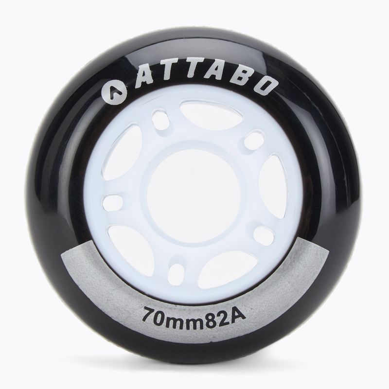 Kolečka ATTABO Rollerblade 70 mm 4 ks black