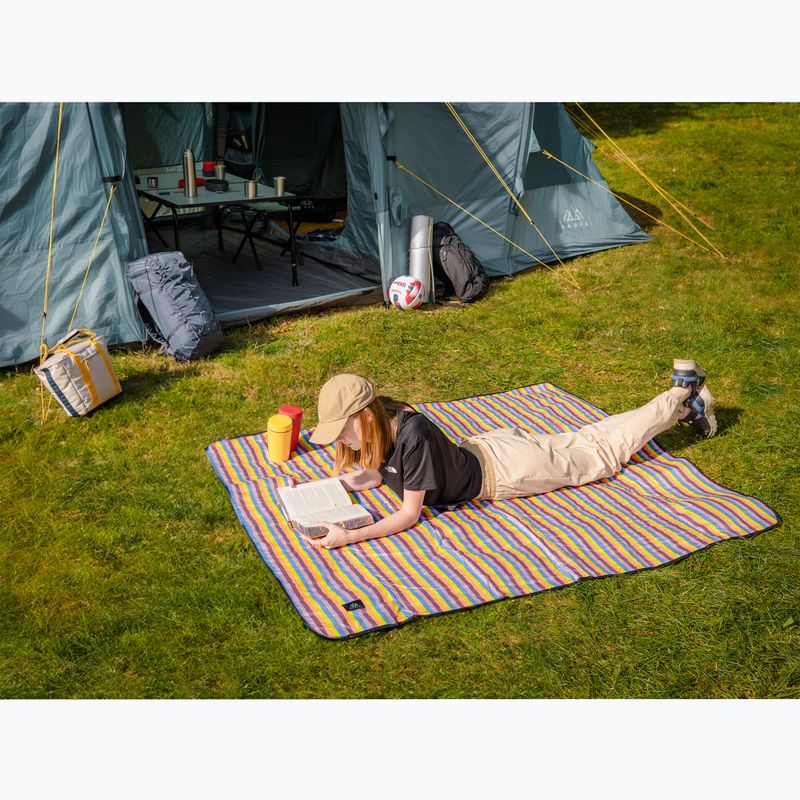 Pikniková deka KADVA Rulo 170x140 cm multicolor 5