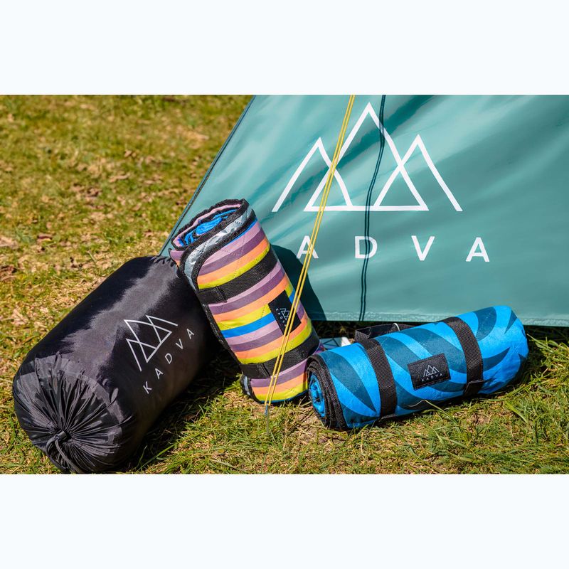 Pikniková deka KADVA Rulo 170x140 cm multicolor 4