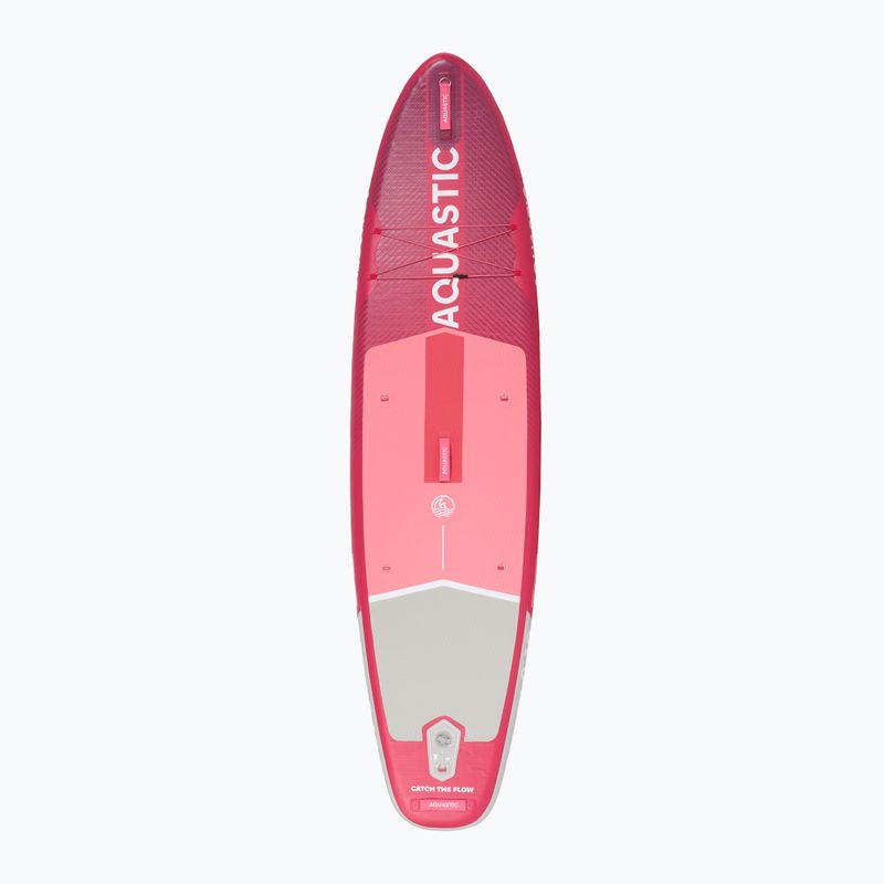 Sada paddleboard SUP nafukovací AQUASTIC Perth 9'10" pink 3