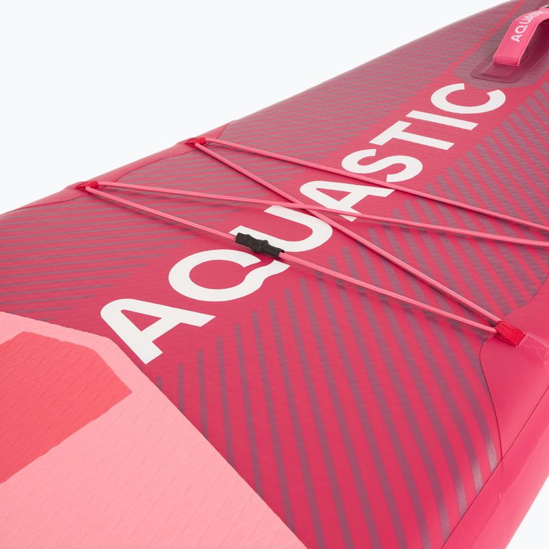 Sada paddleboard SUP nafukovací AQUASTIC Perth 9'10" pink 7