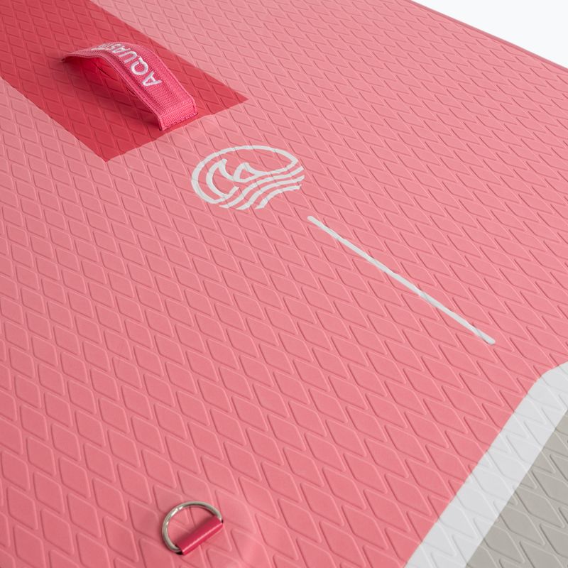 Sada paddleboard SUP nafukovací AQUASTIC Perth 9'10" pink 8