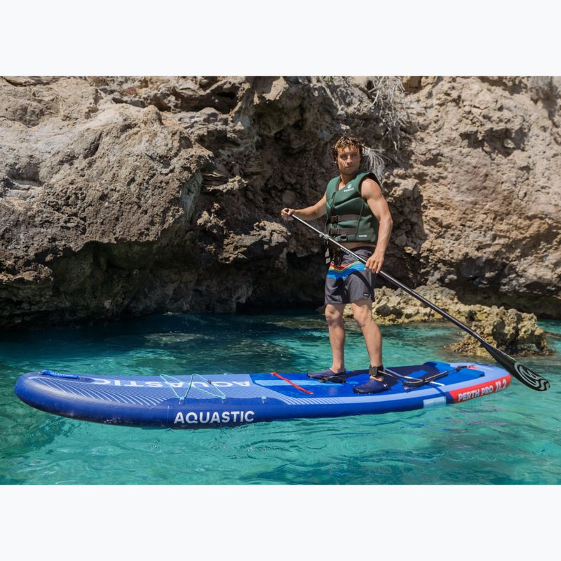 SUP prkno  AQUASTIC Perth Pro 11'2" allround navy blue 23