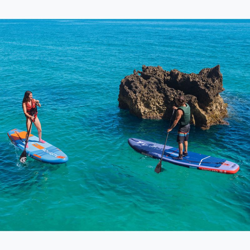 SUP prkno  AQUASTIC Perth Pro 11'2" allround navy blue 21