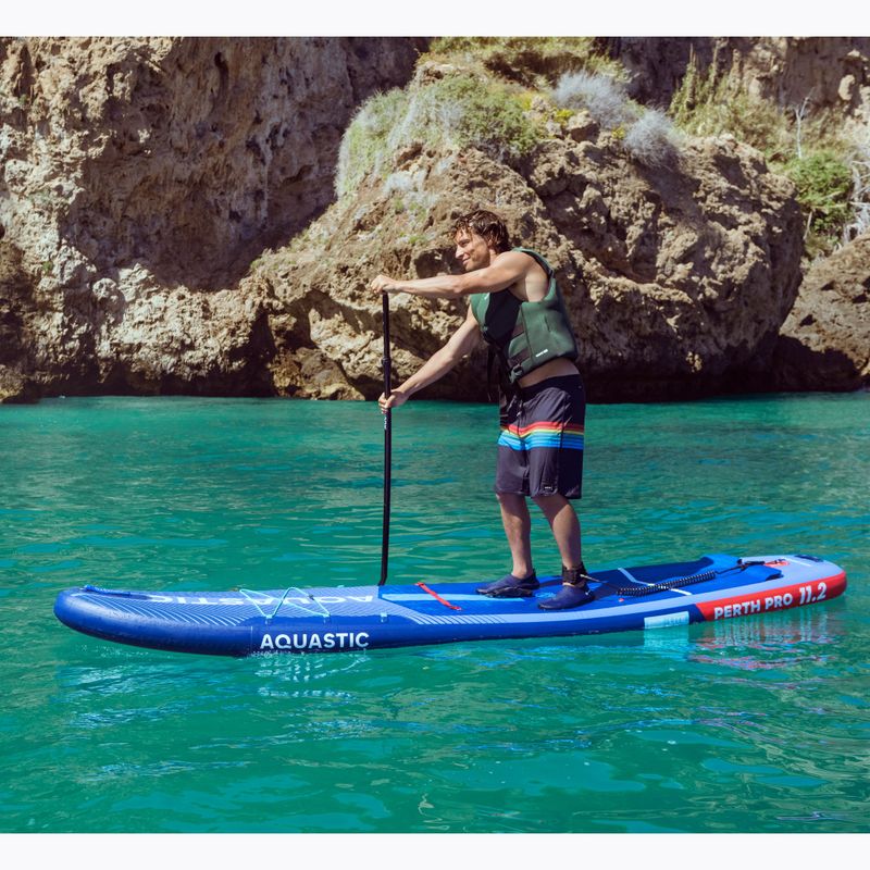 SUP prkno  AQUASTIC Perth Pro 11'2" allround navy blue 25