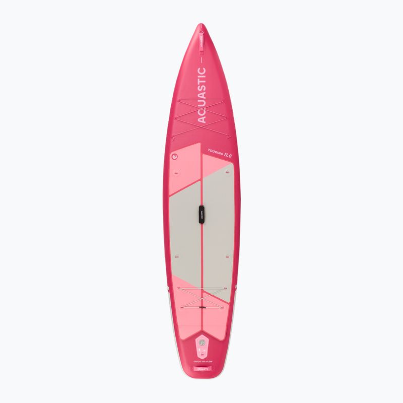 Sada paddleboard SUP nafukovací AQUASTIC Touring 11'6" pink 3